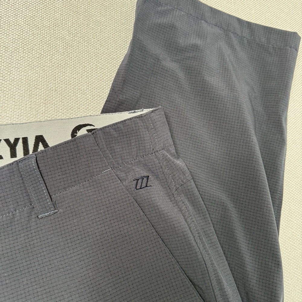 Zyia‎ Active Men’s Navy Blue Pants Comfort Waistband Size Medium - Picture 3 of 7